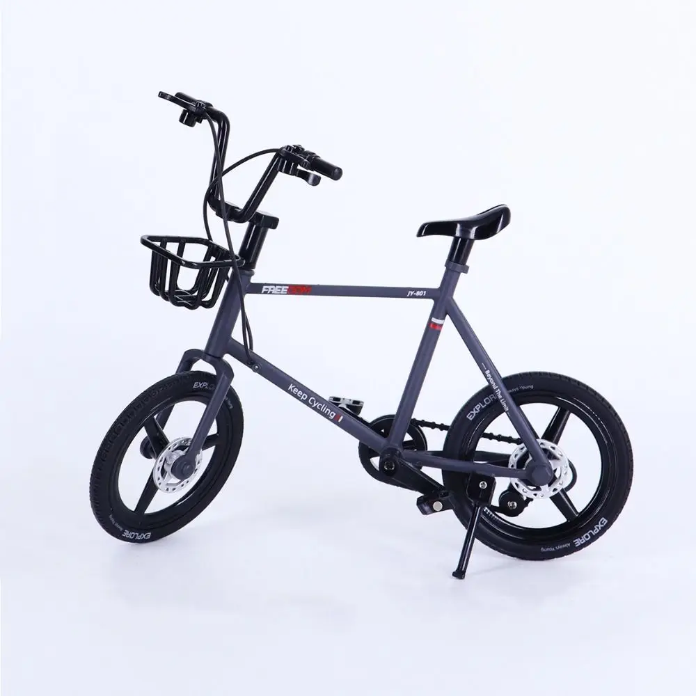 Model roweru w skali 1:8, symulacja wyścigów, metalowy rower górski, odlewany ornament, model roweru szosowego BMX dla dzieci.