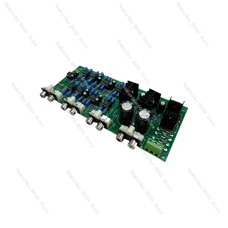 3-Way Preamp Crossover Board Replaceable Adjustable Crossover Frequency HiFi Audio Active Divider