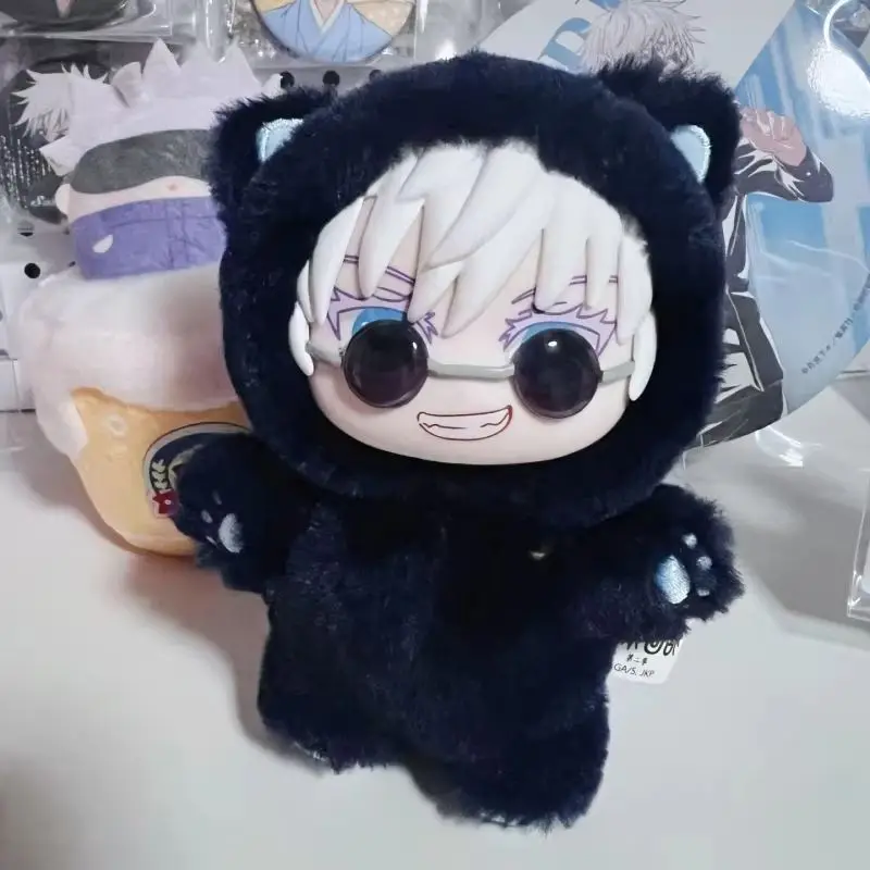 

New Kawaii Jujutsu Kaisen 2 Cat Ear Plushie Series Blind Box Mystery Box Anime Figure Room Decoration Collection Kid Custom Gift
