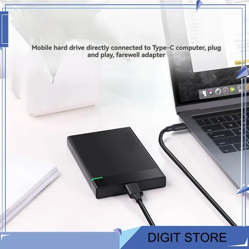 

DIGIT-Reliable USB Type-C Connector To Micro-B Cable For SSD External Hard Drive And Camera