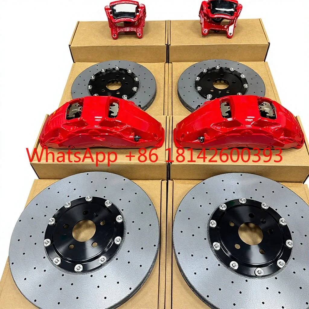 IC6 Premium Braking Big Brake Kit Caliper 4 Piston Brakes F 395/374 348mm R 345mm Rotor Disc