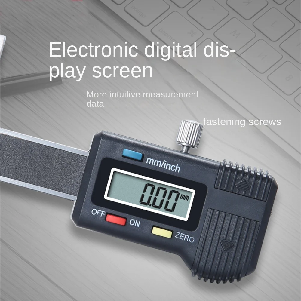 0-25mm Jewelry Gauge, Micro-Electronic Digital Display Triple Use Ruler Thickness Measuring Caliper