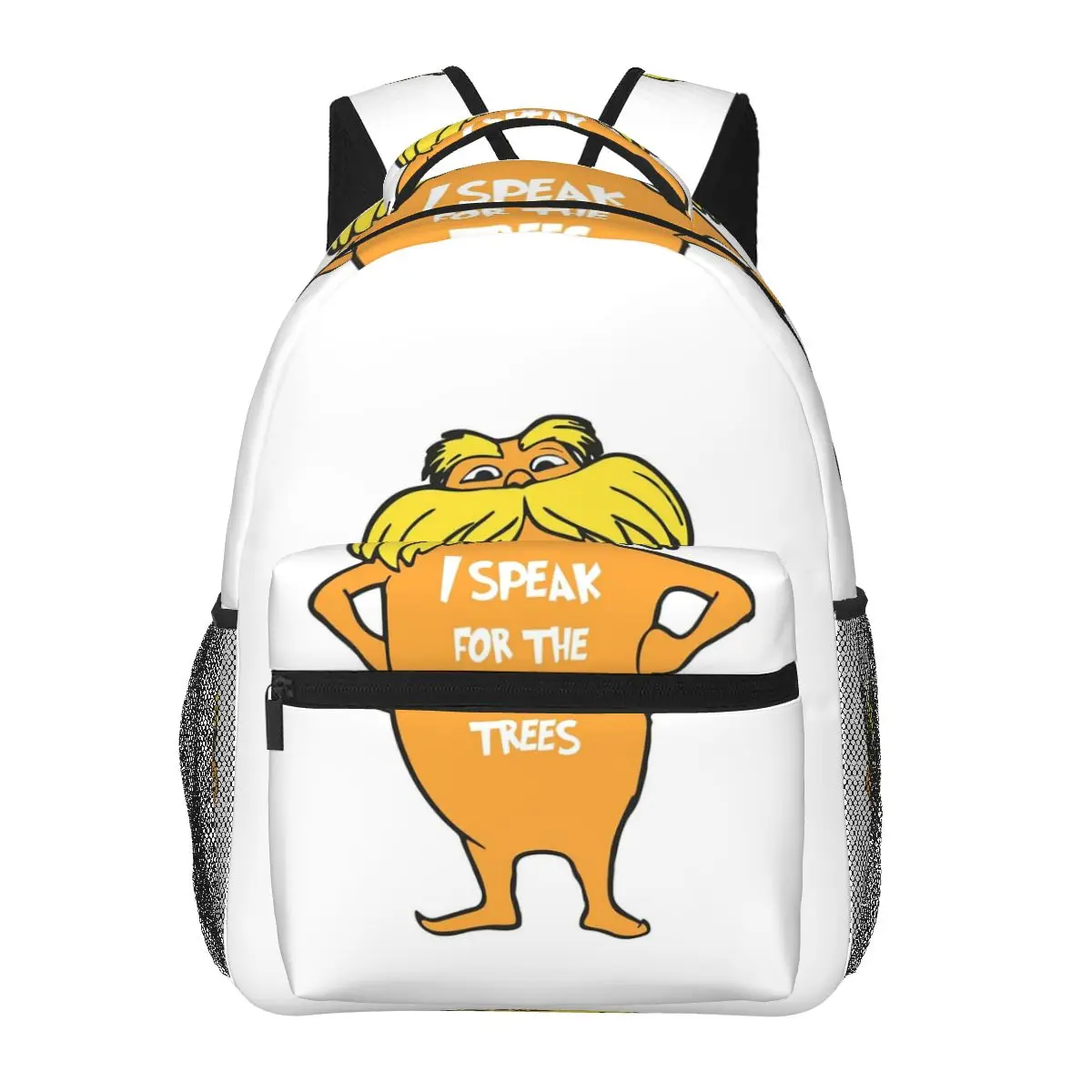 

Рюкзаки Lorax I Speak For The Trees, сумка для книг для мальчиков и девочек, детские школьные сумки, рюкзак для ноутбука, сумка на плечо большой вместимости