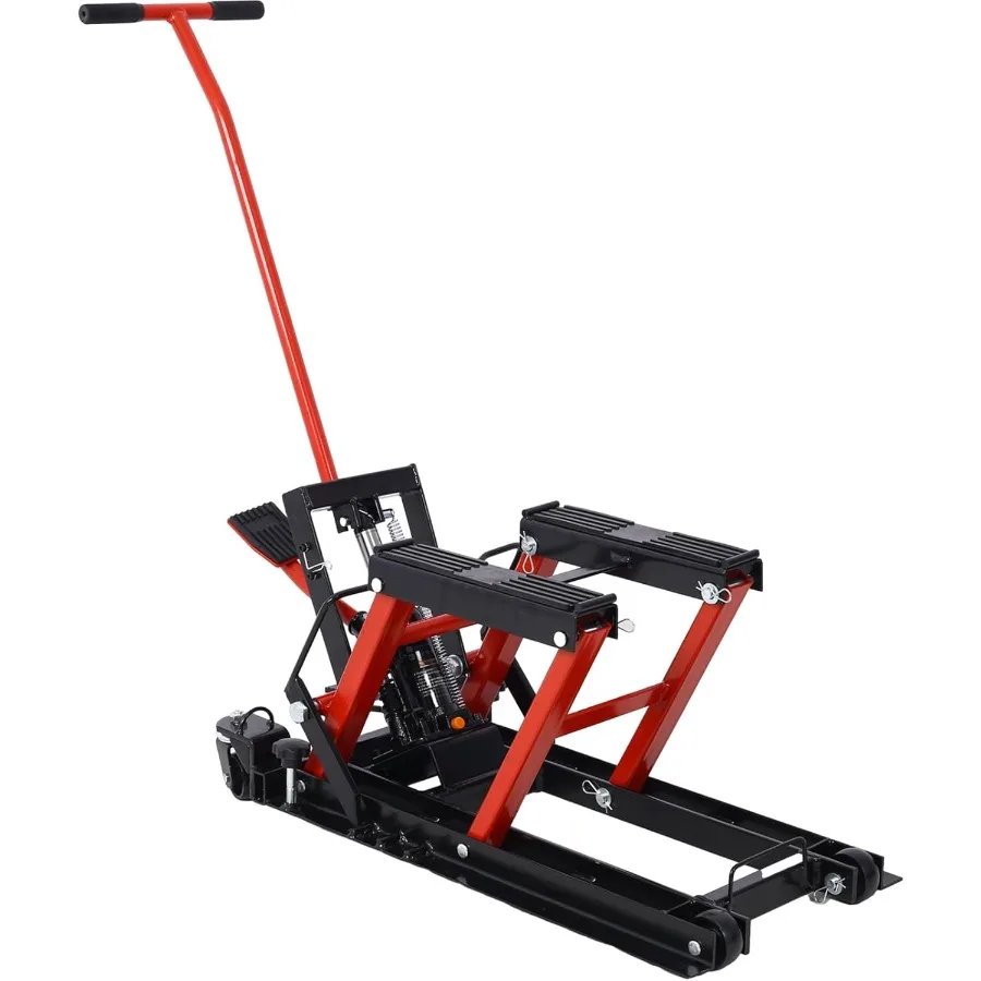 رافعة رفع هيدروليكية للدراجات النارية بسعة 1500 رطل لسهولة صيانة المركبات وإصلاح طاولة رفع مقصية محمولة مع #3