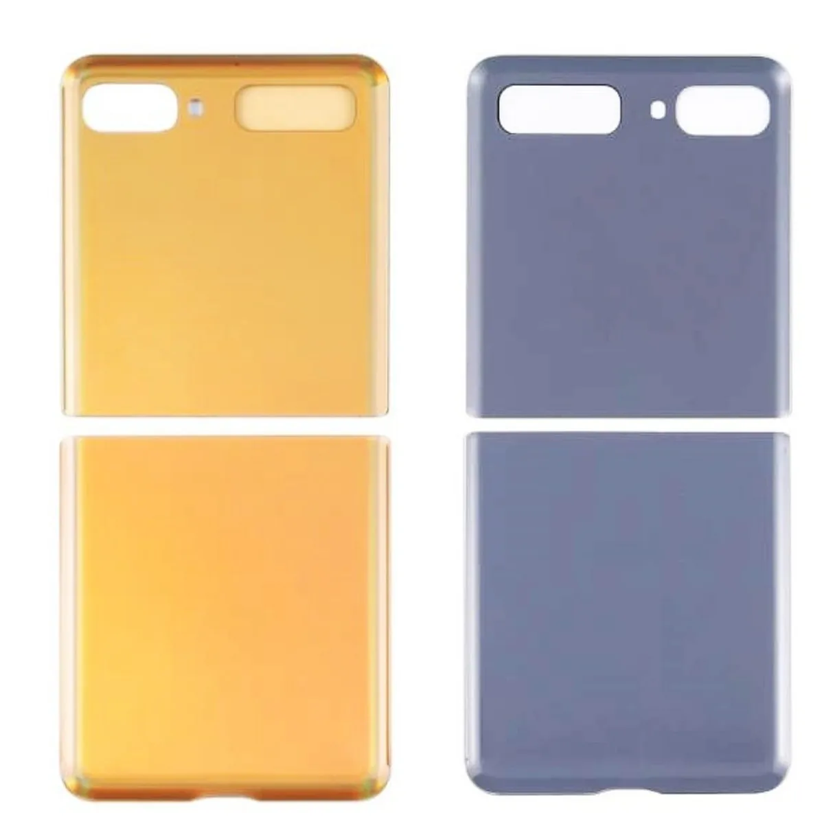 For Samsung Galaxy Z Flip F700 4G Back Battery Cover Rear Panel Door Housing Case Repair Parts