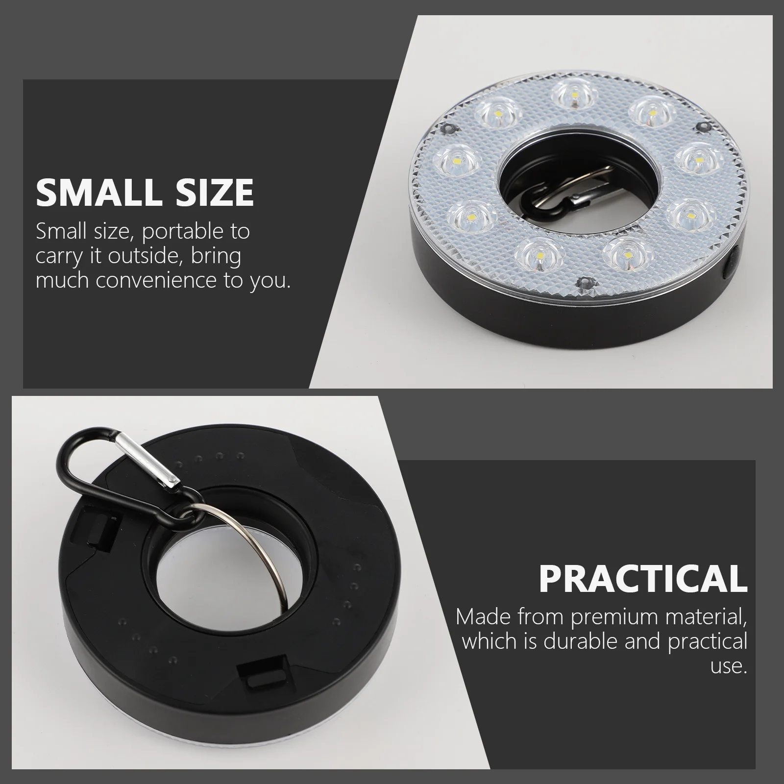 المحمولة LED خيمة مصباح التخييم ضوء في الهواء الطلق ضوء الطوارئ الصغيرة سطوع قابل للتعديل للمشي تسلق الجبال استكشاف