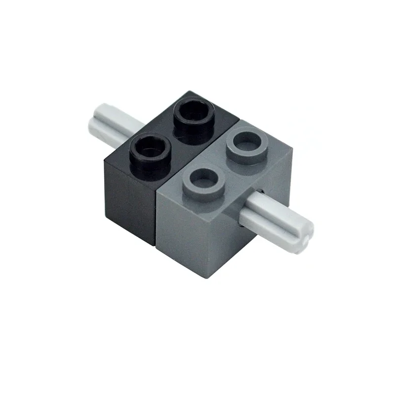 Building Blocks 30pcs Brick 1X2 Cross Hole DIY high-tech Changeover Catch block Compatible With Assembles Particles 32064 31493