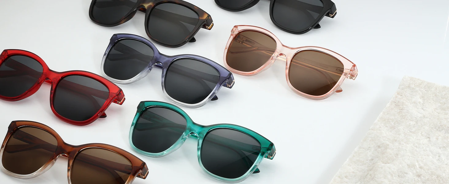 ZENOTTIC 2026 Modische Schmetterling Polarisierte Sonnenbrille für Damen UV400-Schutz Übergroße Quadratische Sonnenbrille ZS2227 – Detail 11