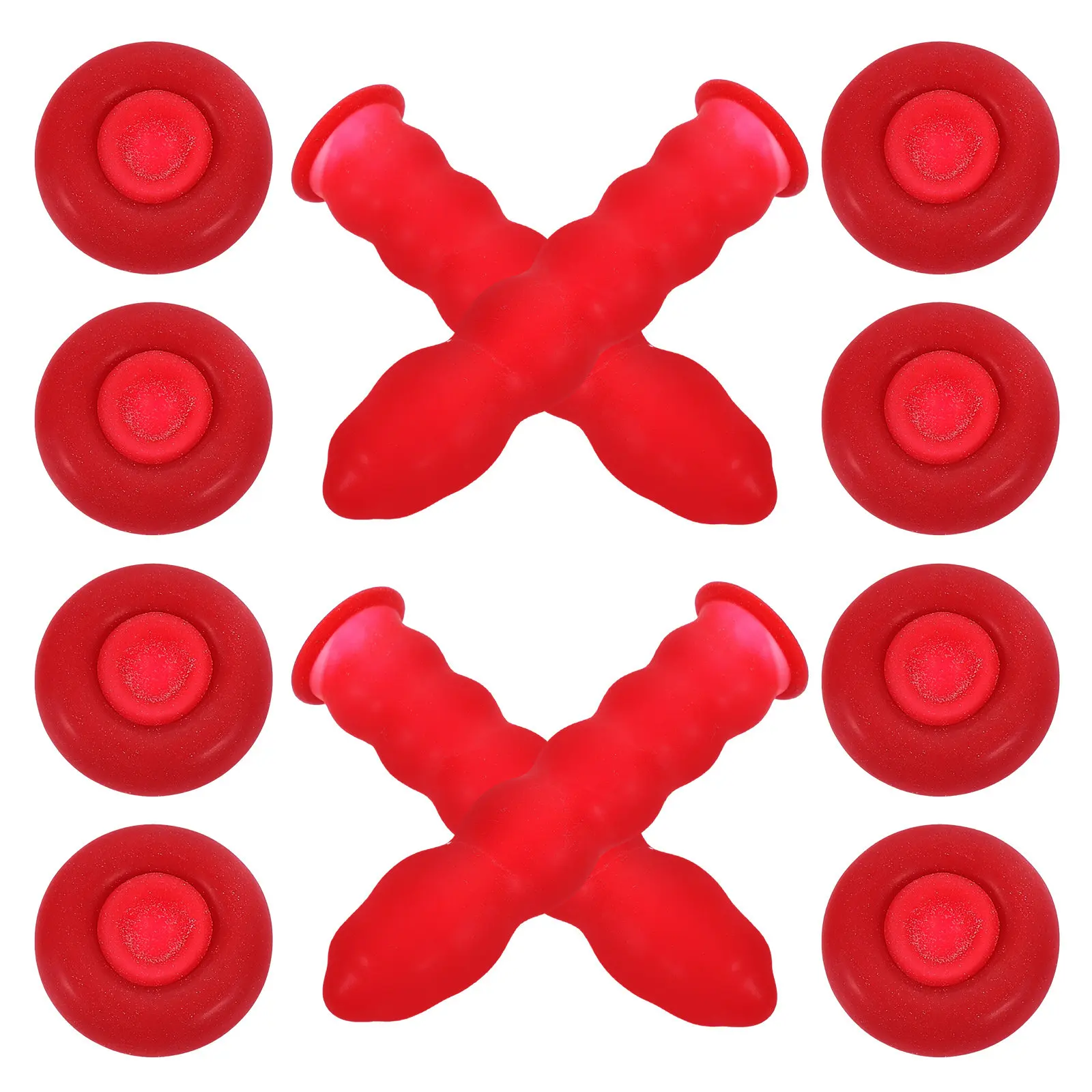 40 tapas de vidrio para puntas de sellador, tapas ahorradoras de sellador, material de alta calidad, protector reutilizable para sellador de tubos abiertos