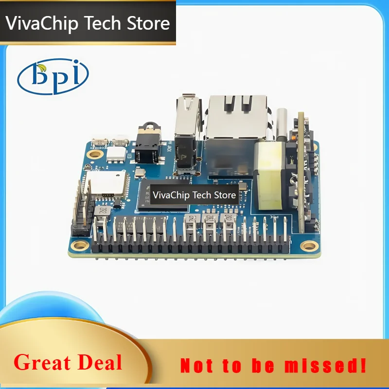 VivaChip TechBanana Pi BPI-P2 Pro IoT Development Board Adopts Rockchip RK3308 Chip Design, 512M Memory, 8G Storage, And Support