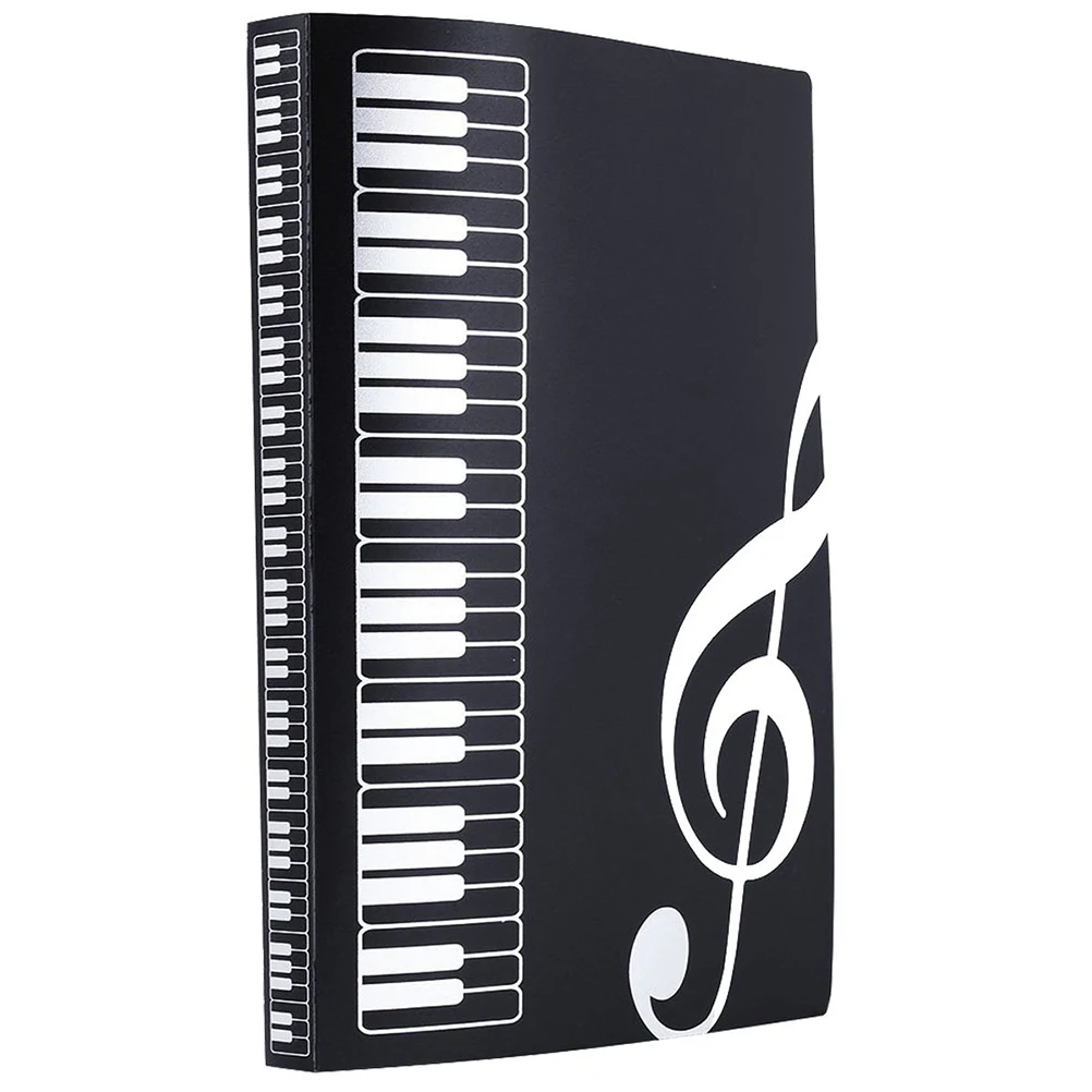 

Sheet Organizer Holder Double Sided Document Storage File School Black