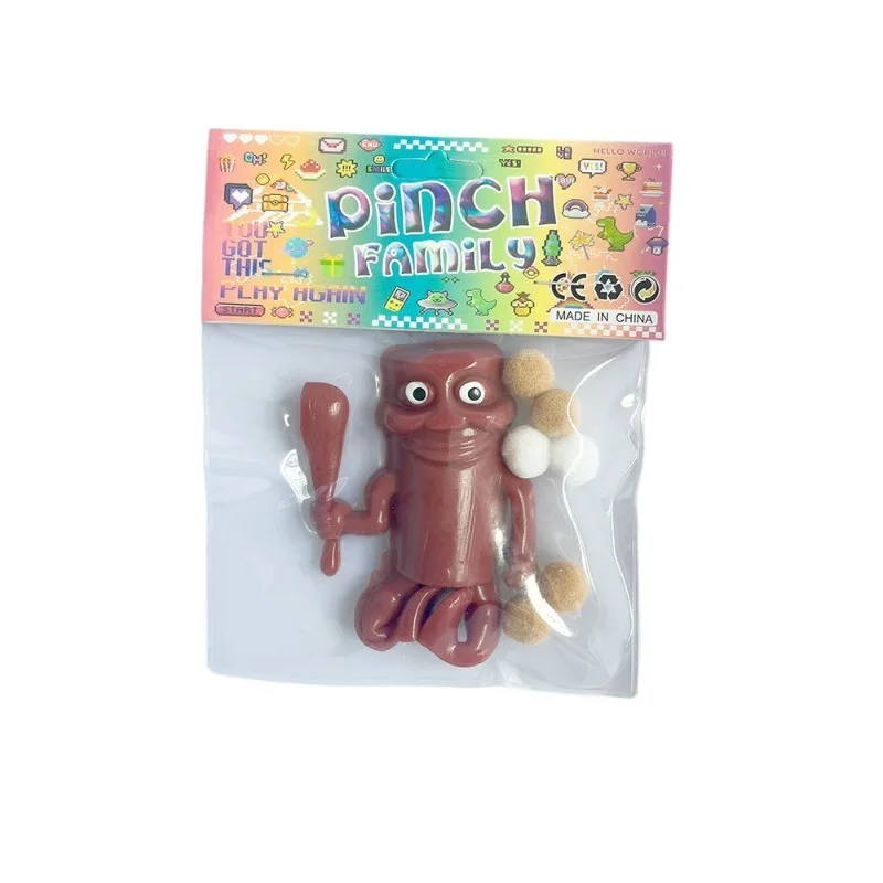 Tung tung Tung Sahur Squeeze Toys Tralalelo Tralala Shark Model Toy Tralalelo Tralala Lirililarila Bonecaambalabu Squeeze Toy