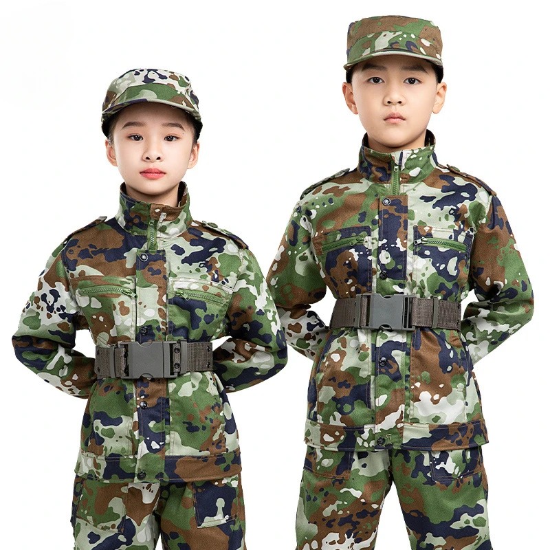 Children's Spring Summer Outdoor Development Training Clothing New Student Summer Camp Training Clothing