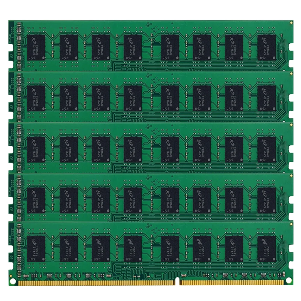 5PCS DDR3 RAM 16GB 8GB 4GB 1066MHZ 1333MHZ 1600MHz Desktop Memory PC3 12800 10600 8500 1.5V 240pin UDIMM Memoria RAM DDR3