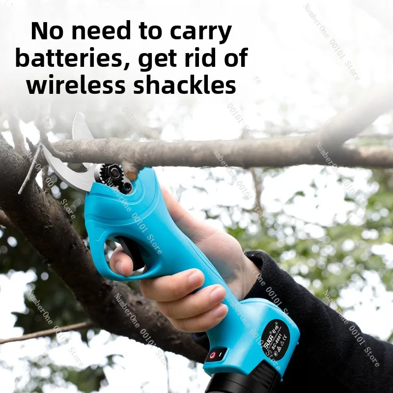 Electric pruning shears | Gardening rechargeable lithium battery pruning machine