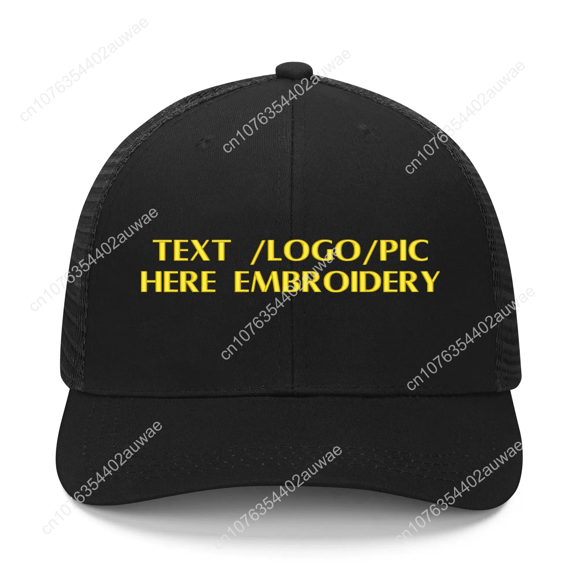 

Custom Made Embroidered Hat Mens Womens Sports Baseball Hats Hip Hop Breathable Summer Customized DIY Outdoor Light Fishing Caps