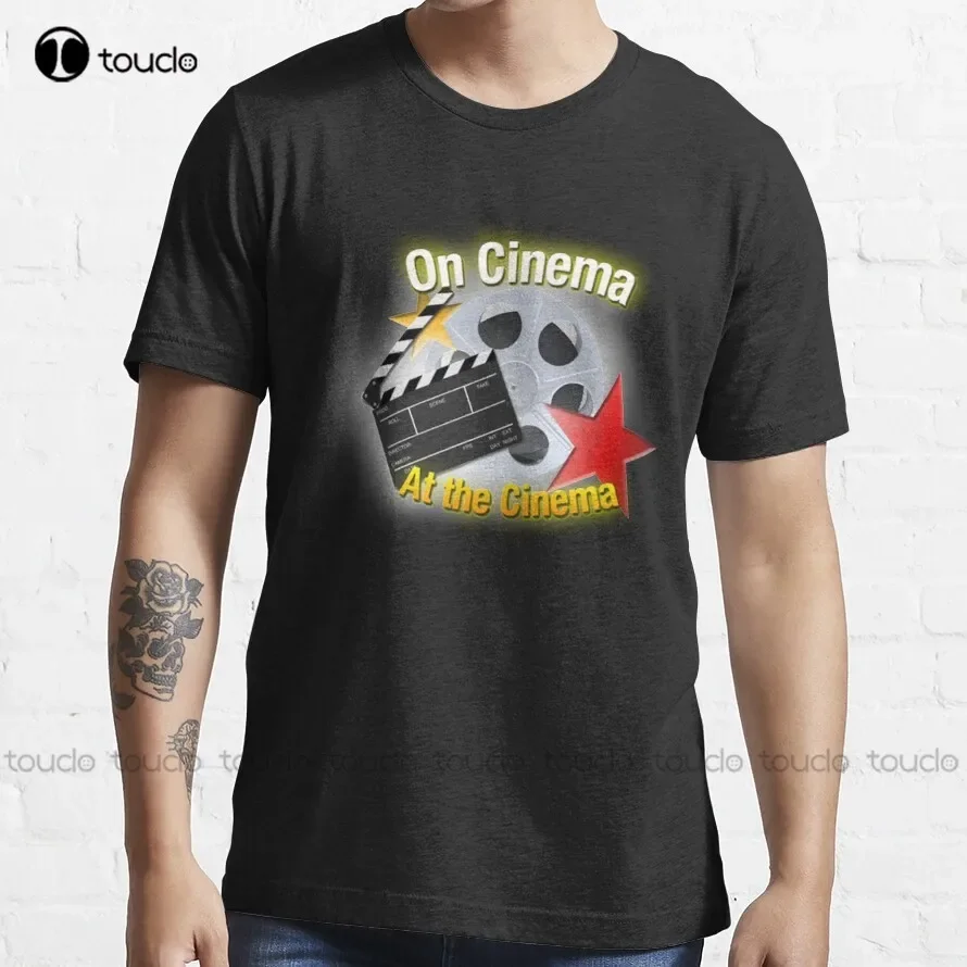 

On Cinema at the Cinema Logo T-Shirt mens tshirts graphic Custom aldult Teen unisex digital printing xs-5xl All seasons cotton