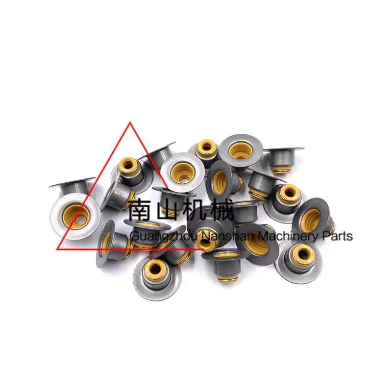 

Suitable for Komatsu PC200 210 220 240-8 valve oil seal 6D107 engine intake and exhaust valve oil seal excavator parts