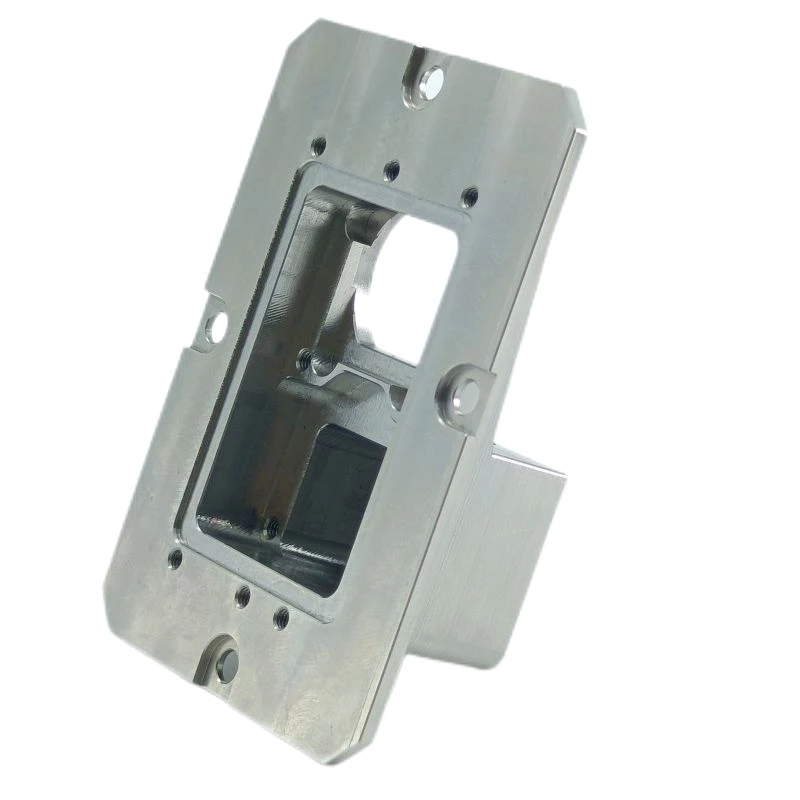 Base de montaje de máquina mecanizada CNC de aleación de titanio personalizada Servicios de torneado y fresado CNC para componentes de ingeniería de precisión