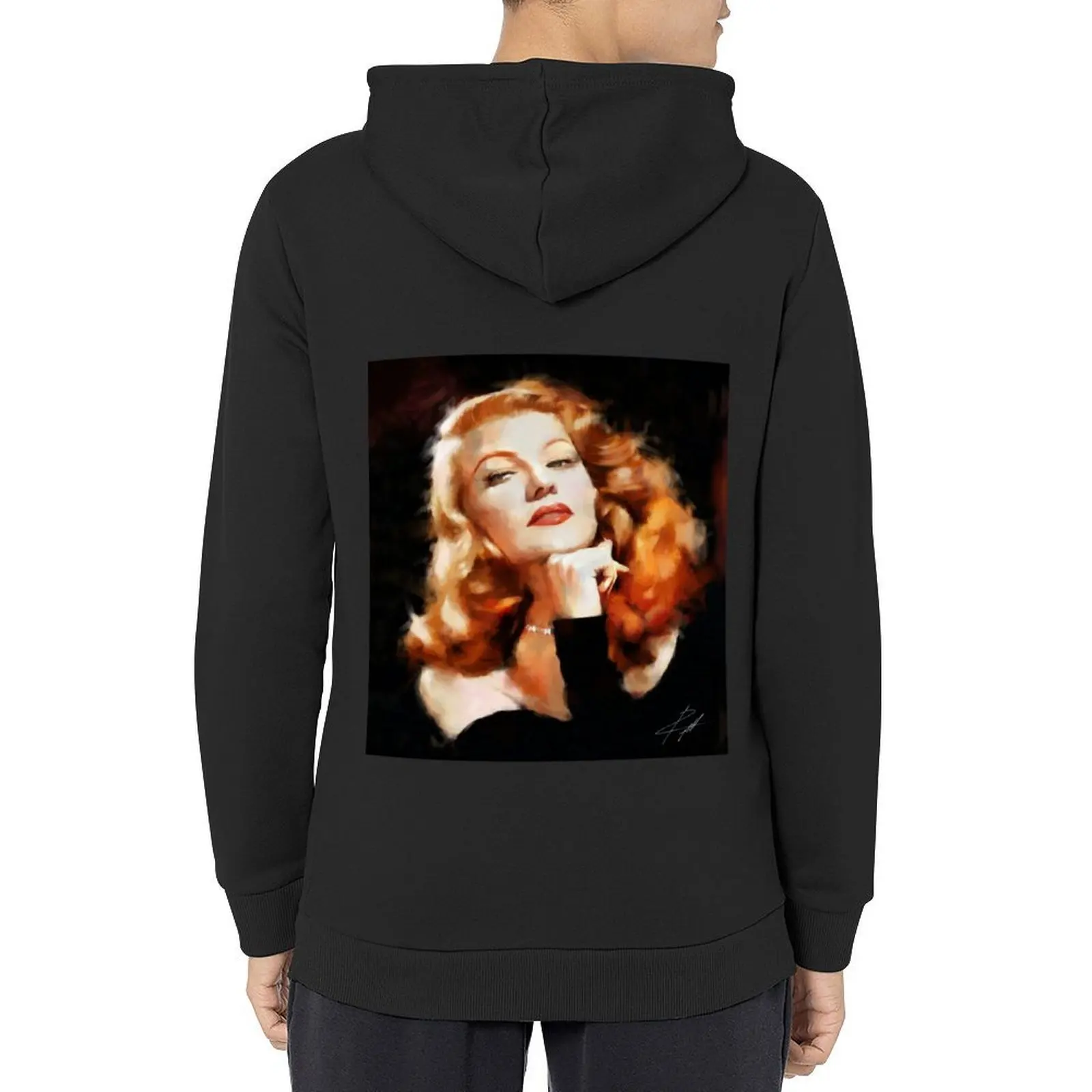 

Rita Hayworth Hoodie mens clothing male clothes anime clothing men clothing graphic hoodie