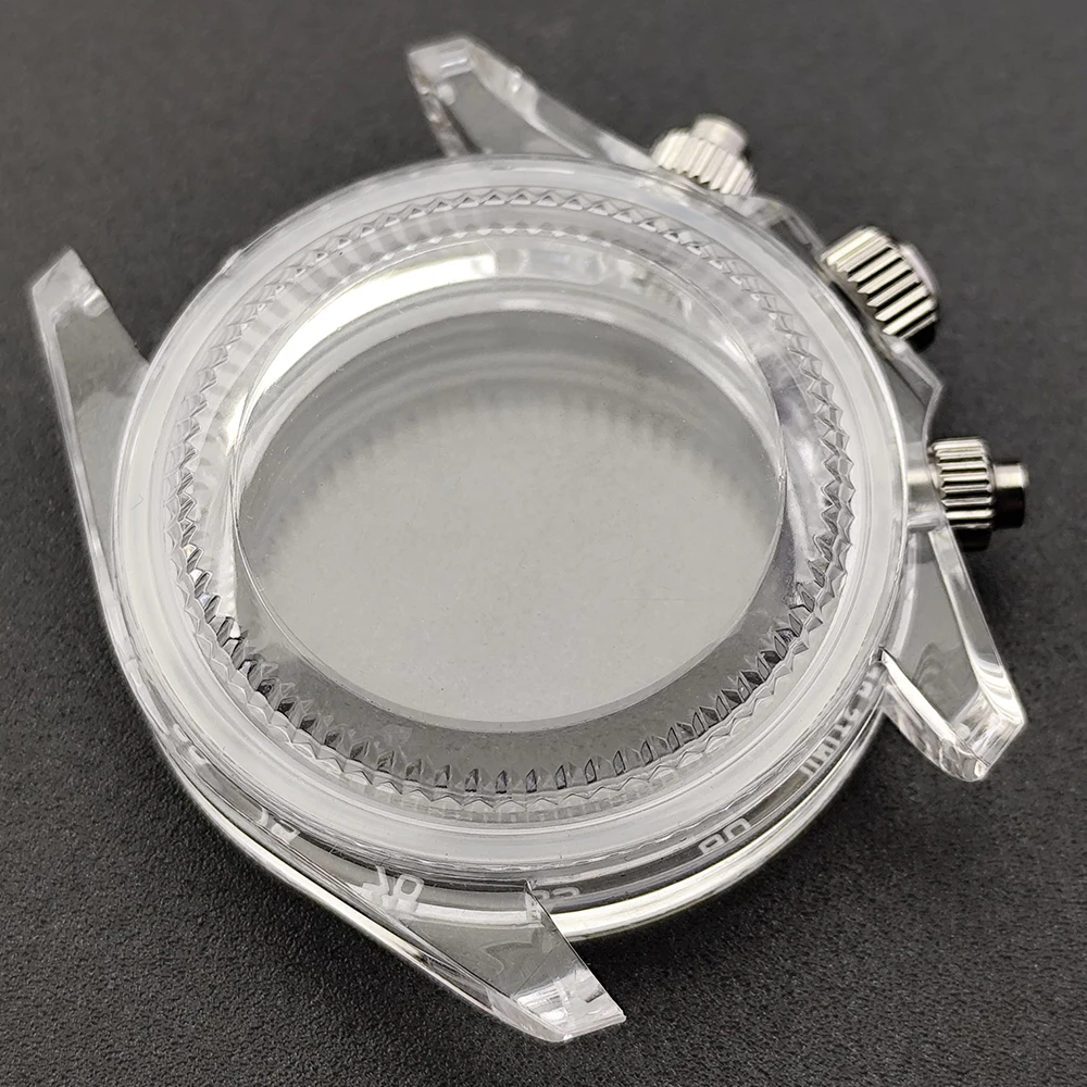 

Корпус GMT 40,5 мм, двунаправленный вращающийся корпус из сапфирового стекла, подходит для механизма N H34/35/36, подходит для циферблата 28,5 мм, ремешок 20 мм