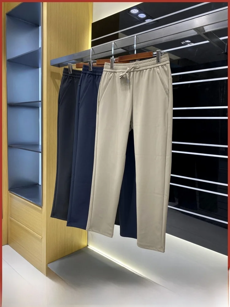 

Men's Outdoor Casual Straight Leg Pants Comfortable Breathable Qui Dry Sli Nylon Spor Bot for Spring Autumn