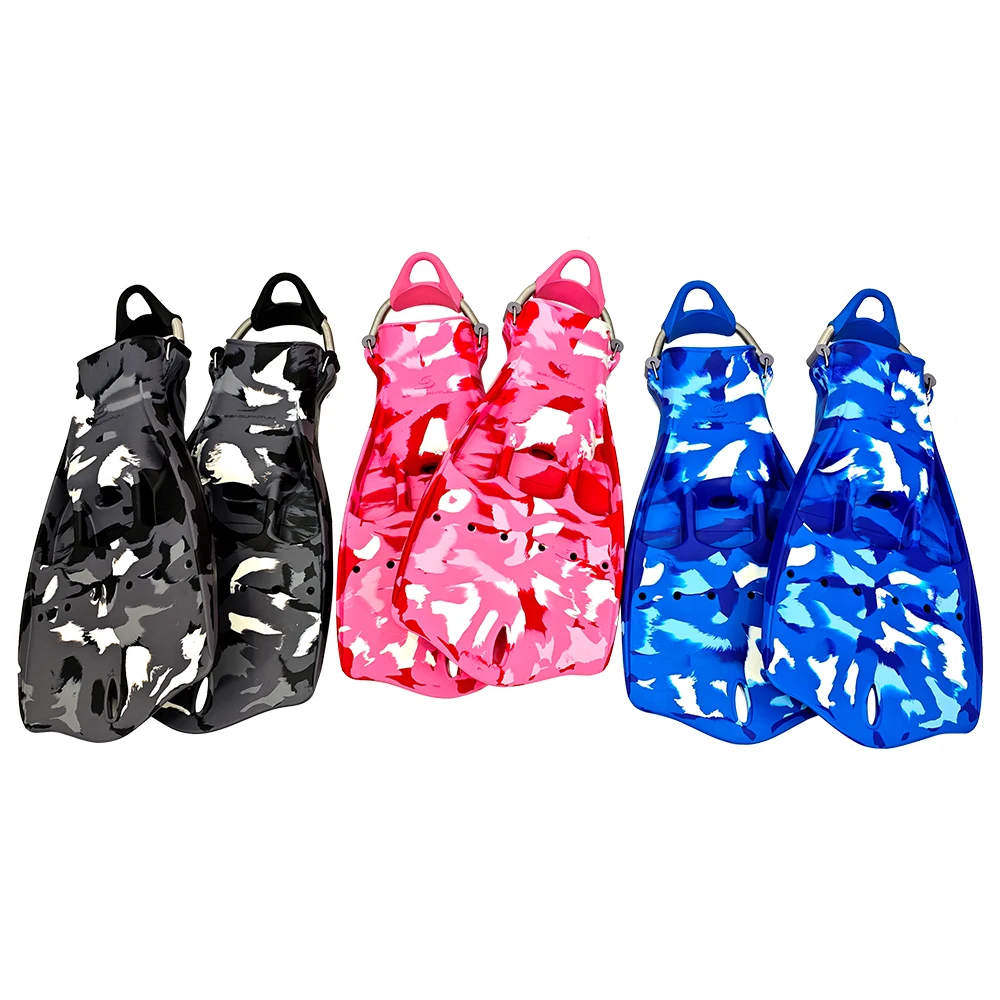 

Дайвинг Jet Fin Камуфляж Регулируемый прочный силиконовый плавник для дайвинга