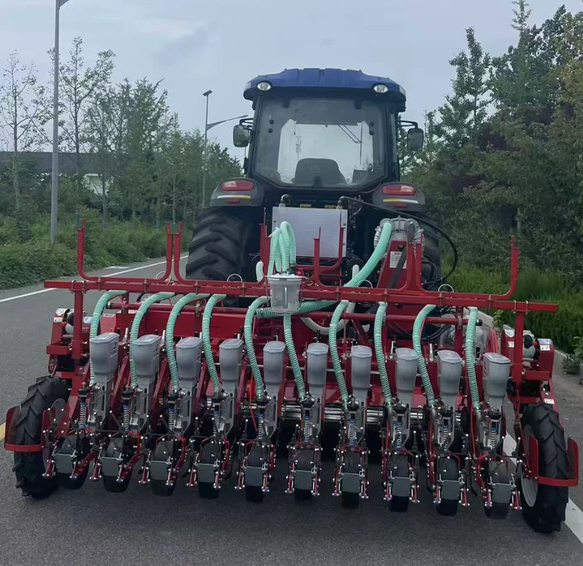 10 Row 12 Rows 16 Rows Precision Seeder Vacuum Seeding Machine Precise Planting Air Suction Seeds Sowing Machine