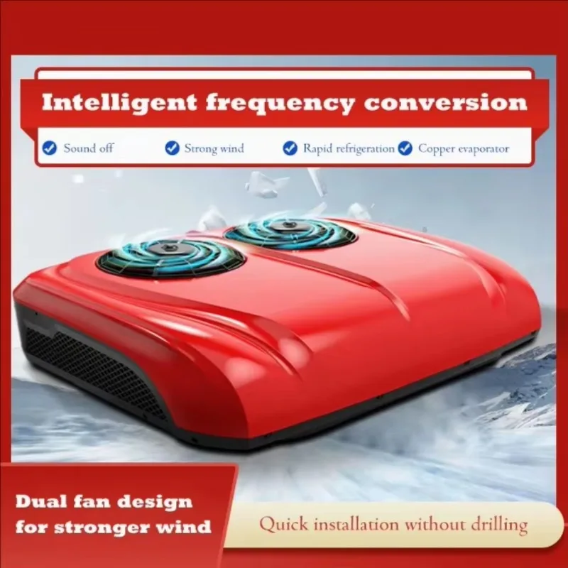 10000 Btu 12 Volt Auto Parking Air Conditioner Camping Car Air Conditioning System 12 V Mani Ac Car Ara Park Klimasi