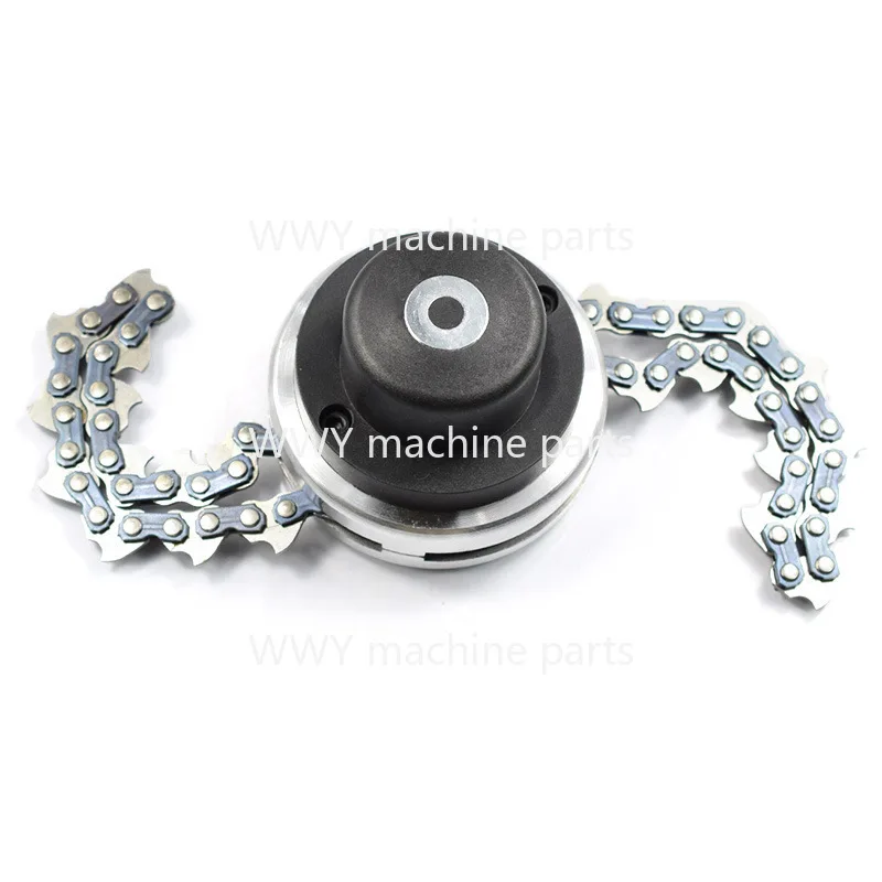 

Gasoline lawn mower chain model work head set lawn head, brush cutter nut lawn mower head