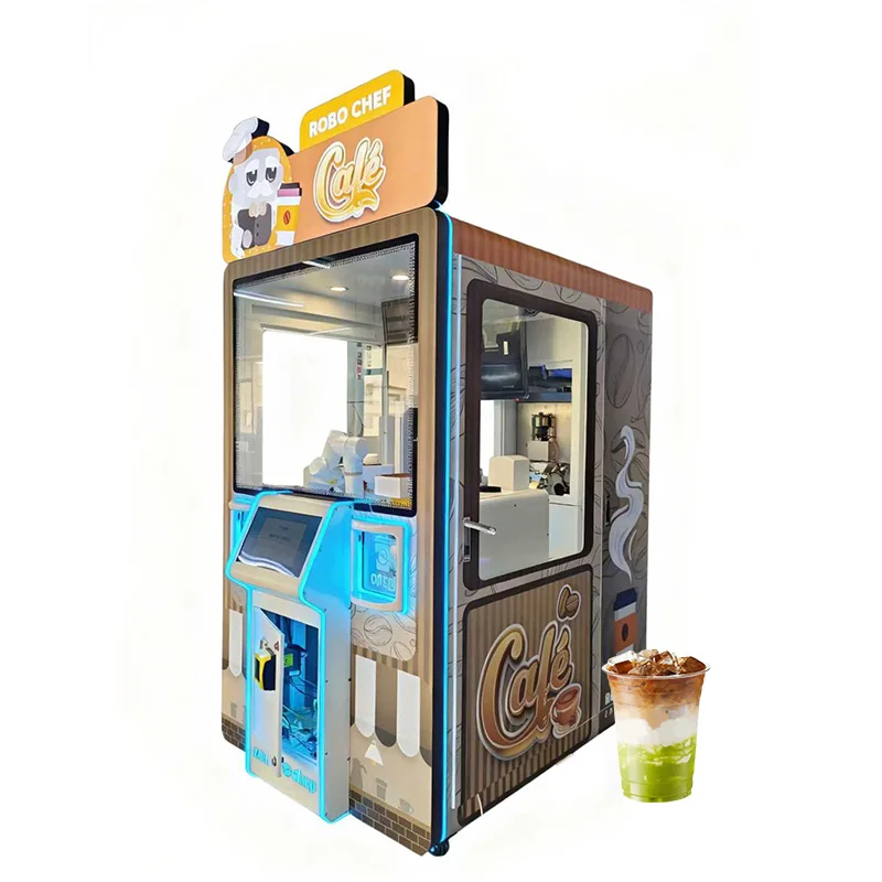 Customized Robotic Barista Coffee Vending Machine Robot Coffee Vending Machine