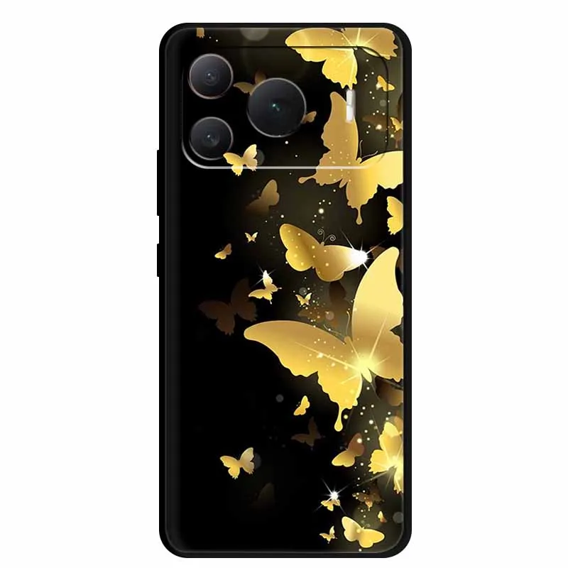 Funda de silicona suave negra para Huawei nova 16 SE, cubierta trasera protectora 3