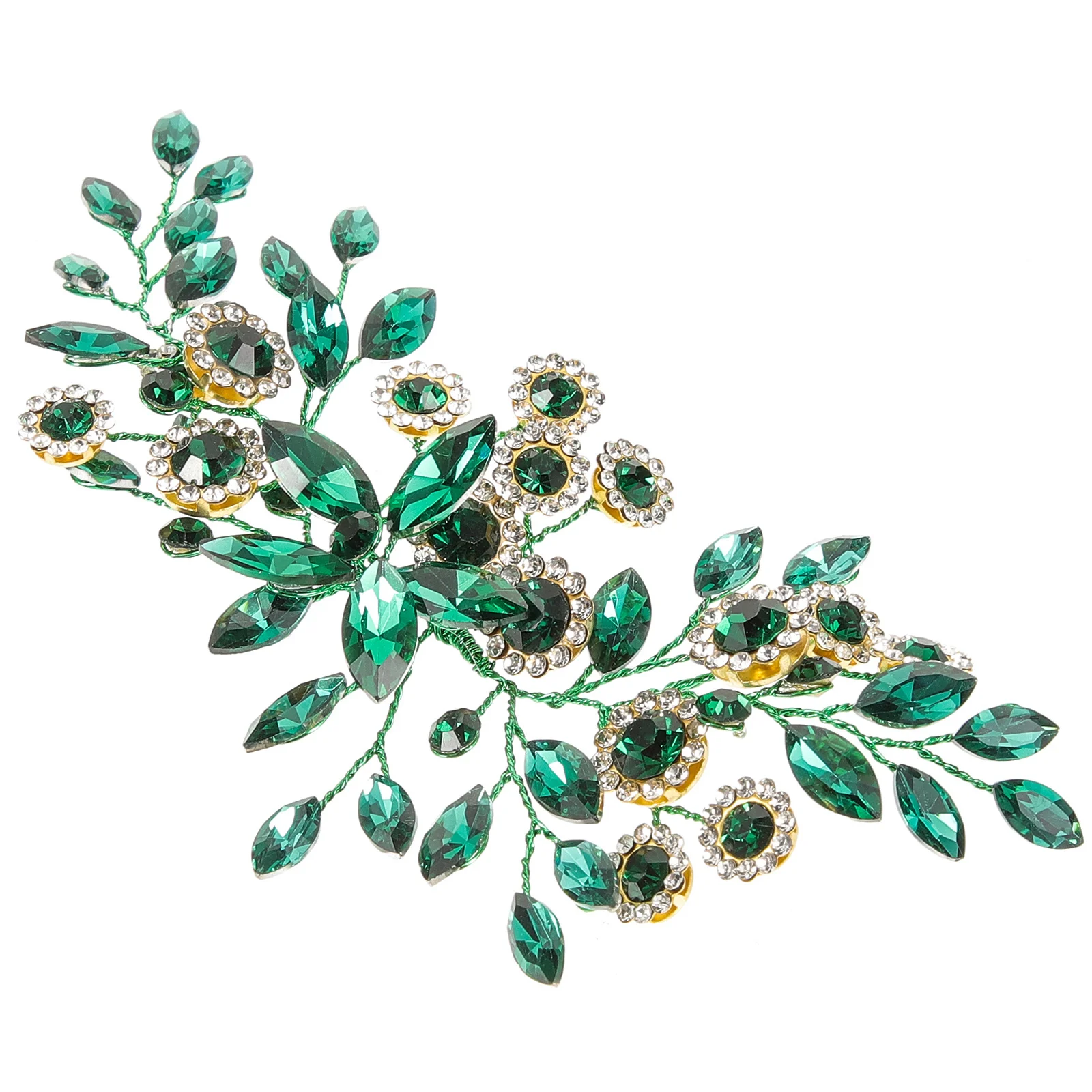 

Elegant Crystal Bridal Headpiece Rhinestone Wedding Hair Accessory for Bride Bridesmaid Headdress Vine Bridal Headpiece