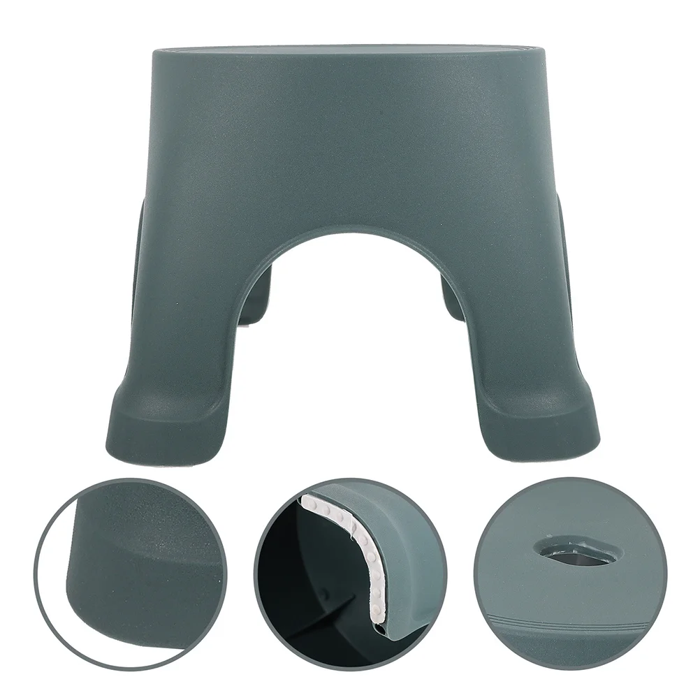 

Anti-slip Bath Stool Foot Nonslip Footstool Step Bathroom Thicken Stepping Plastic for Toilet Shower