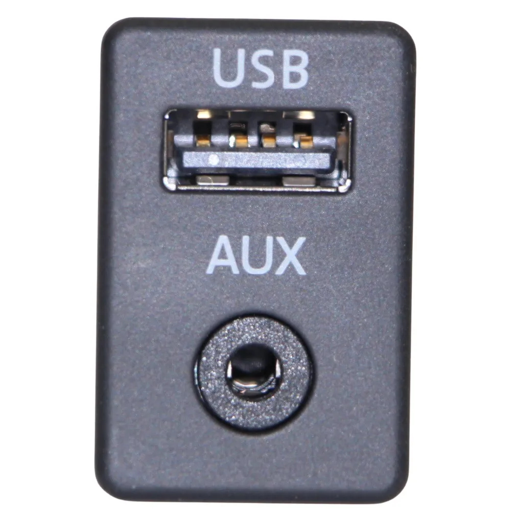 1 قطعة USB و AUX بيانات الصوت مزدوج التبديل المقبس ل RCD510 RNS310 VW جولف MK6 جيتا MK5 3CD 035 249 A 3CD 035 249A