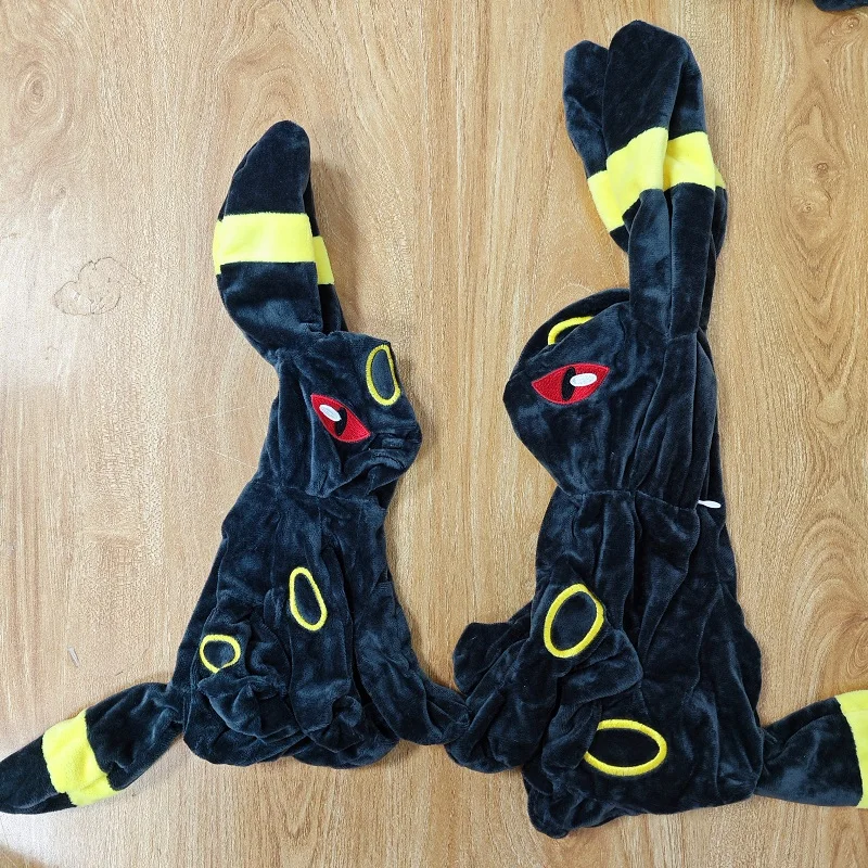 Image of Pokemon 30/100cm Umbreon Holster Plüschtiere Nicht Gefüllte Plüschhüllen Große Cartoon-Plüschpuppen Halbfertige Leder-Kinder-Geschenke