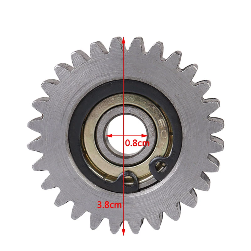 28T 36T 38mm Steel Gear With Bearings Wheel Hubs Metal Electric Scooter Planetary Gear E-bike Hub Motor Nylon Gears XF07 XF08