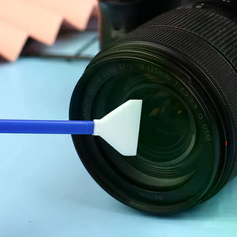 Clean Sensors Without Scratches! 5Pcs Dry Camera Sensor Cleaning Swabs Kit, 12mm/24mm Digital Lens Cleaner