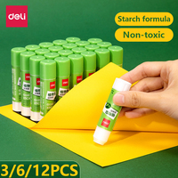 9/21g Deli Handcrafted Strong Glue Stick Non-Toxic Extra Strong Bonding Rapid Drying Perfect Students Office Use High-quality