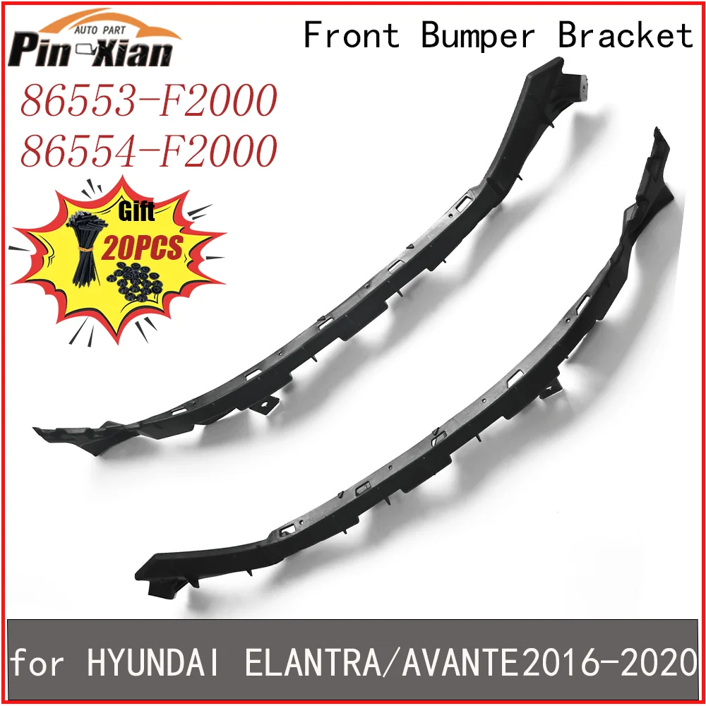 

Front Bumper Support Bracket for Hyundai ELANTRA/AVANTE 2016 2017 2018 2019 2020 86553F2000 86554F2000 Car Accessories