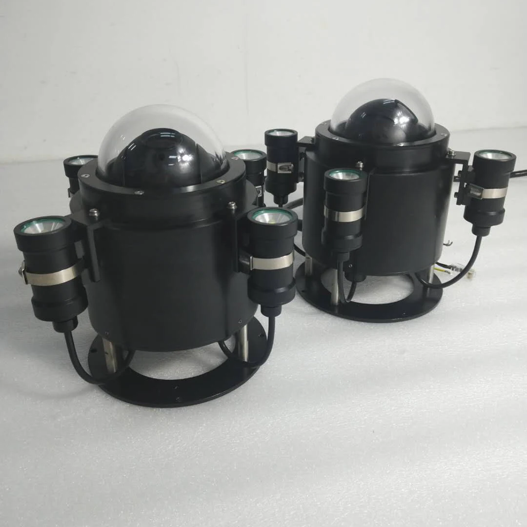 High Quality Best Price With Gimbal And 4 Lights Network Camera Waterproof Underwater Camera For Fish Farm