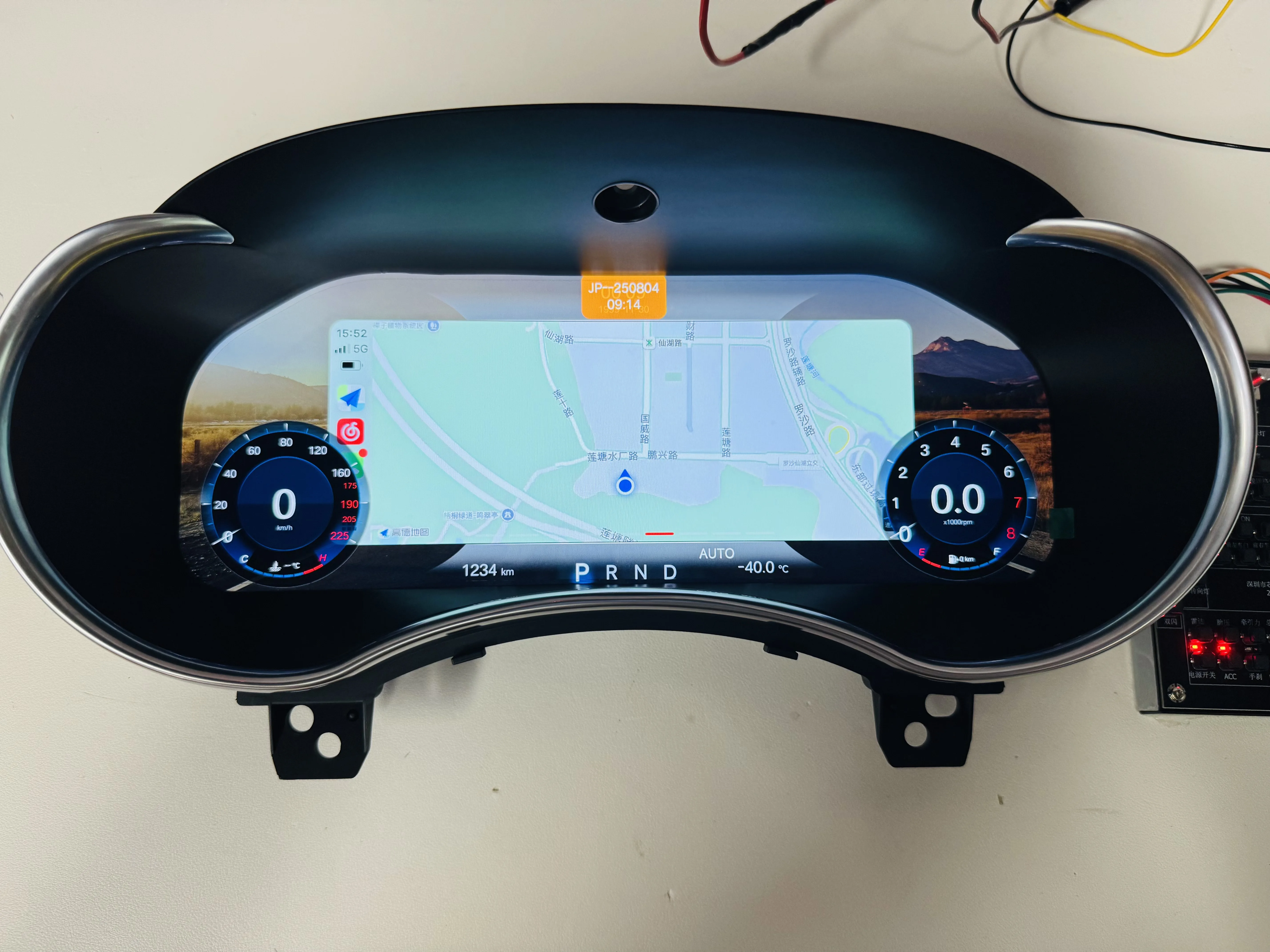 

Auto Digital Cluster For Jeep Grand Cherokee 2013-2018 Carplay Android Auto Hicar Navigation Dashboard Car Speedometer Head Unit