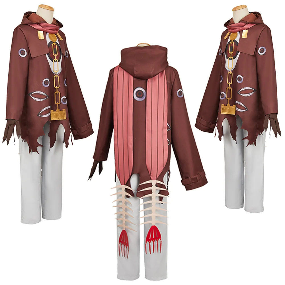 S2 Mitsuba Sosuke Cosplay Fantasy Clothing Anime Hanako Kun Of Toilet Bound Costume Disguise Adult Men Roleplay Party Outfits