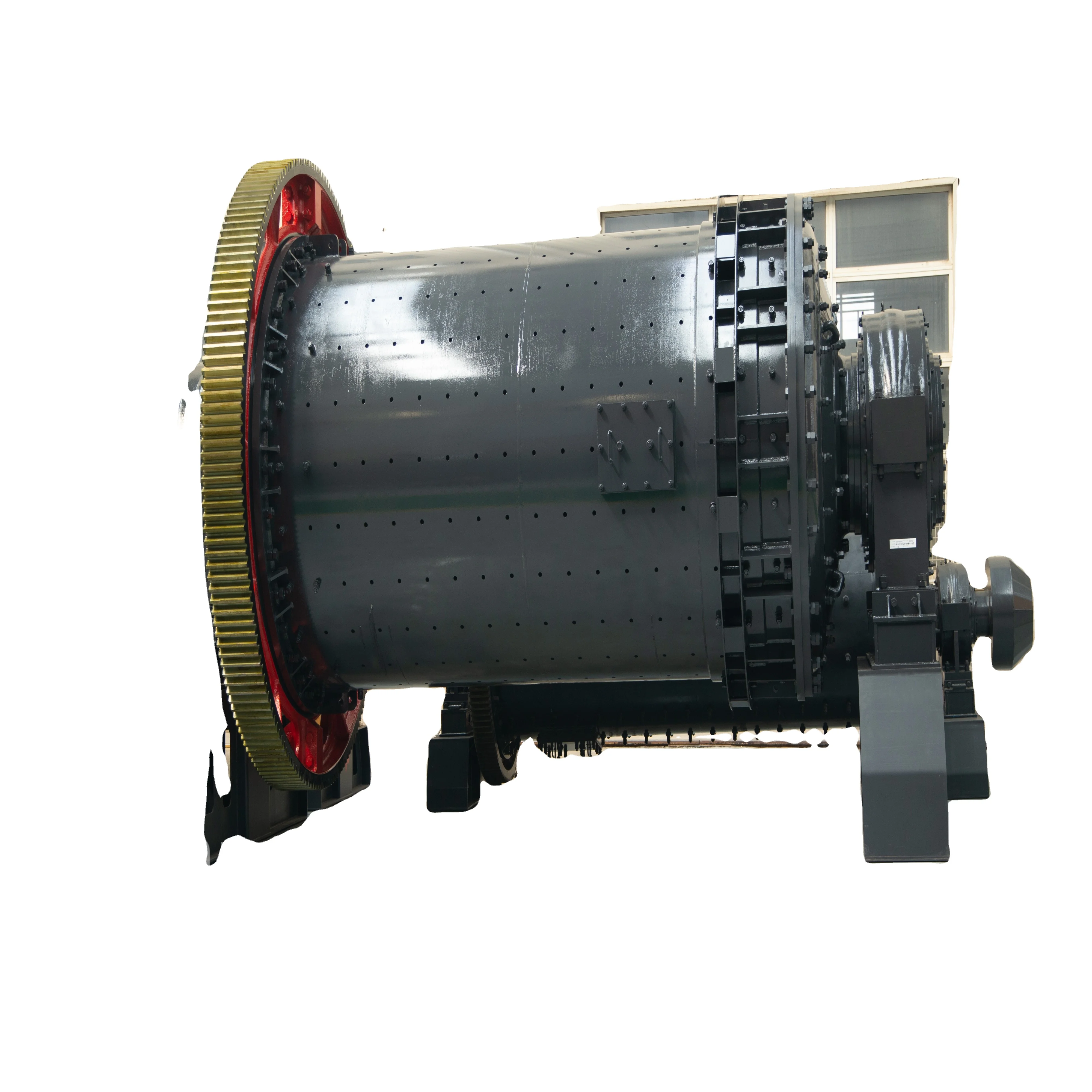 Ceramic ball mill, high capacity iron ore grinder, quartz sand marble ceramic ball mill, AC motor