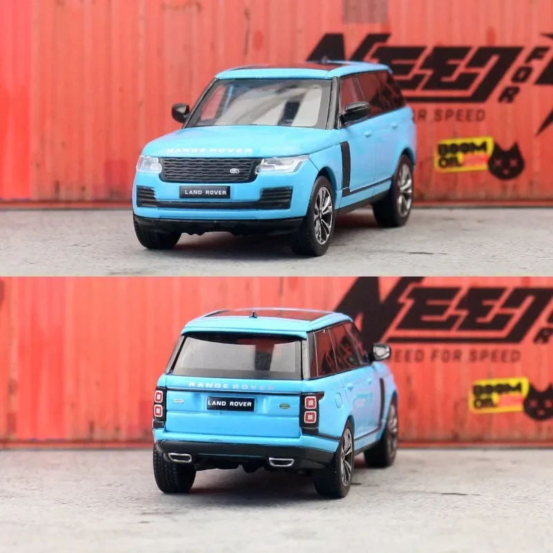 

Range Rover 50th Anniversary Edition Симуляция 1:64 Орнамент внедорожник Игрушечный автомобиль Миниатюрная модель игрушечного автомобиля Voiture Полный сплав литья под давлением