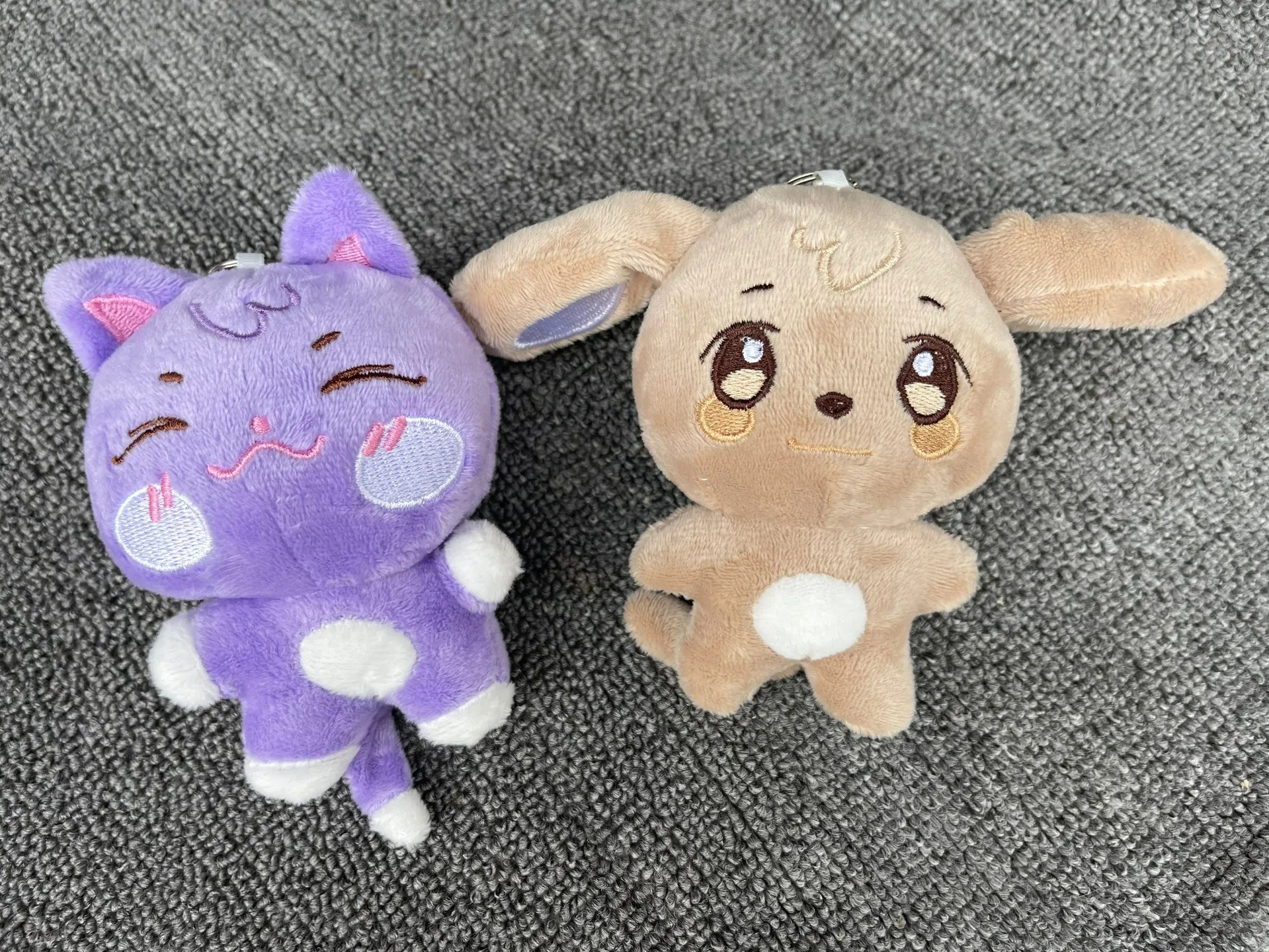 10CM Kpop ATEEZ Plush Pendant Keychain Aniteez Design Hongjoong Seonghwa Yunho Yeosang San Ming Wooyoung Jongho Accessories