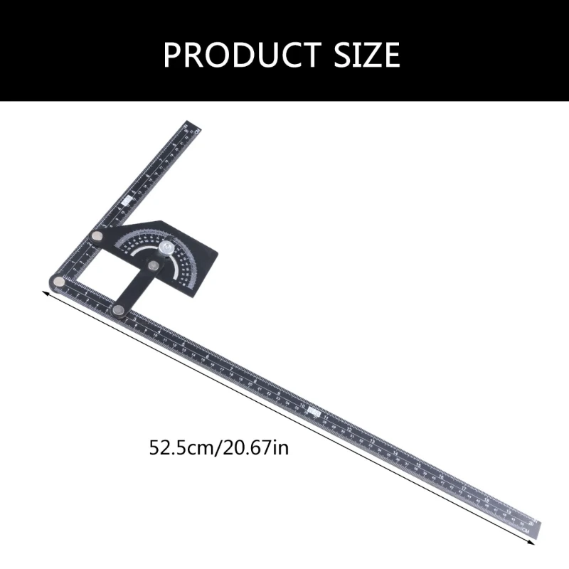 precisions Protractors angles Rule Construct Measuring for Woodworking Masonry