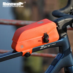 Rhinowalk Bicycle Front Tube Bag Waterproof Magnetic Buckle Cycling Top Frame Bag Large Capacity MTB Road Bicycle Pannier Pack
