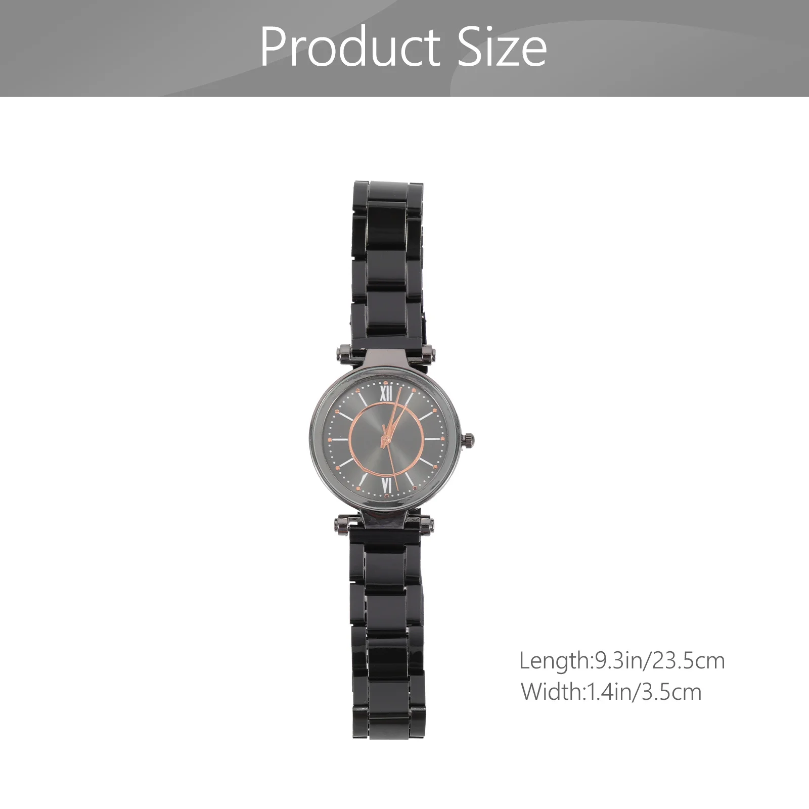 ساعة كوارتز نسائية بحزام ساعة يد للاستخدام اليومي في الأعمال الترفيهية، ساعة نسائية عصرية هدية مزخرفة