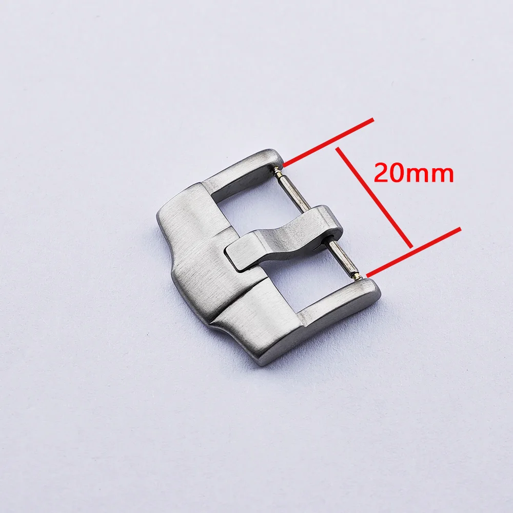 Klamra paska 20 mm odpowiednia do gumowego paska 22 mm ze stali nierdzewnej, odpowiednia do wymiany części paska
